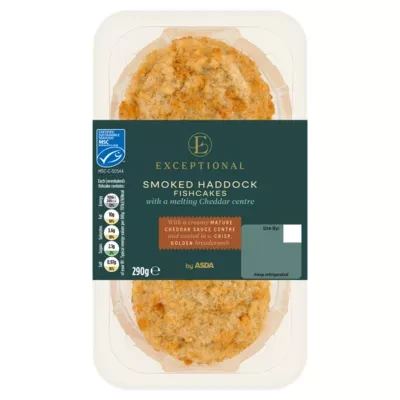 Exceptional by ASDA Exceptional by  Smoked Haddock Fishcakes 290g