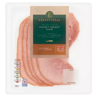 Exceptional by ASDA Thickly Carved Roast Ham 120g