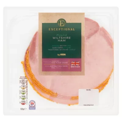 Exceptional by ASDA Exceptional by  Breaded Wiltshire Ham 120g