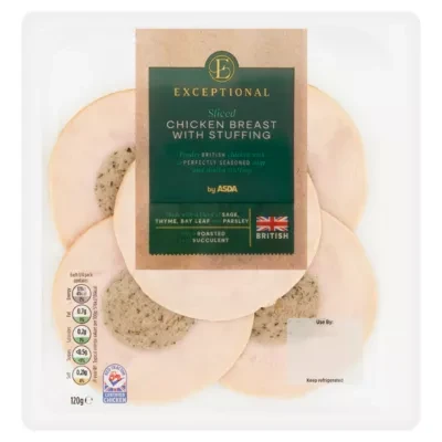 Exceptional by ASDA Exceptional by  Sliced Chicken Breast with Stuffing 120g