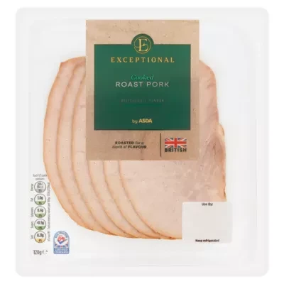Exceptional by ASDA Exceptional by  Cooked Roast Pork 120g