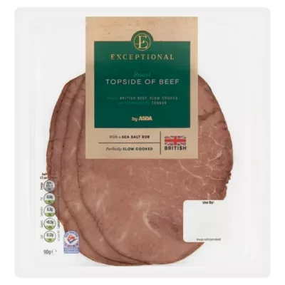 Exceptional by ASDA Roast Topside of Beef 90g