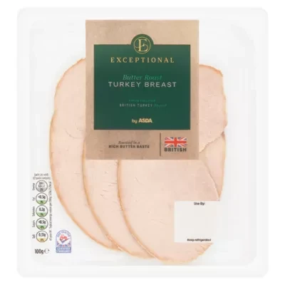 Exceptional by ASDA Exceptional by  Butter Roast Turkey Breast 100g