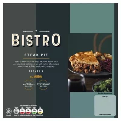 Bistro by ASDA Bistro by  Steak Pie 500g