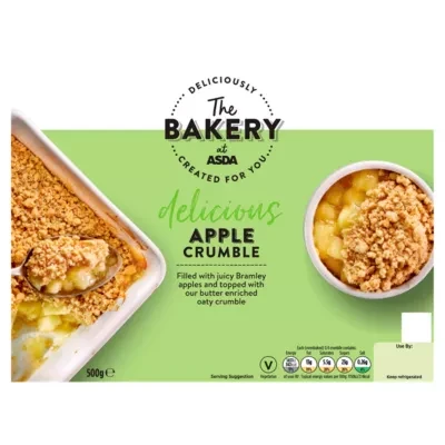 The BAKERY at ASDA The Bakery at  Delicious Apple Crumble 500g
