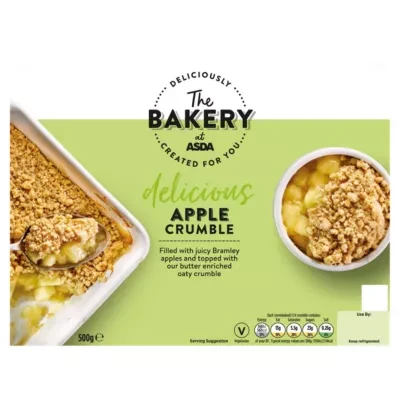 The BAKERY at ASDA The Bakery at  Delicious Apple Crumble 500g
