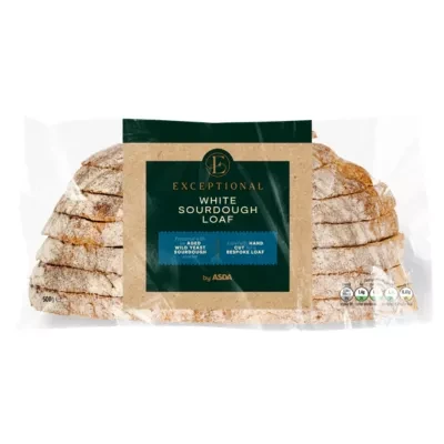 Exceptional by ASDA Exceptional White Sourdough Loaf 500g