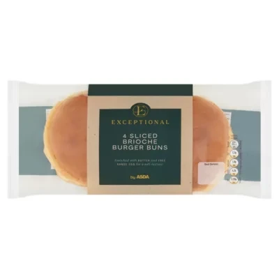 Exceptional by ASDA Exceptional by  4 Brioche Burger Buns