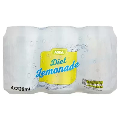 ASDA Diet Lemonade 6 x 330ml