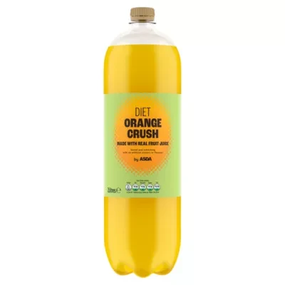 ASDA Diet Orange Crush 2 Litres