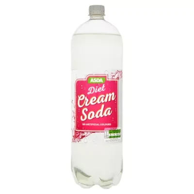 ASDA Diet Cream Soda 2 Litres