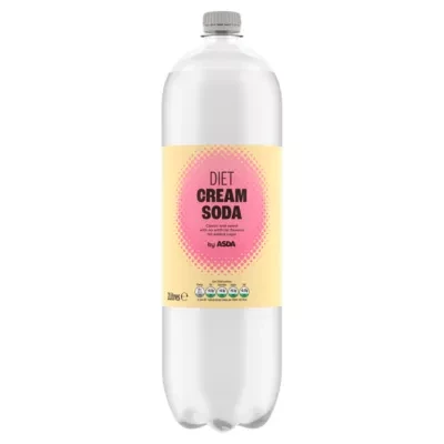 ASDA Diet Cream Soda 2 Litres