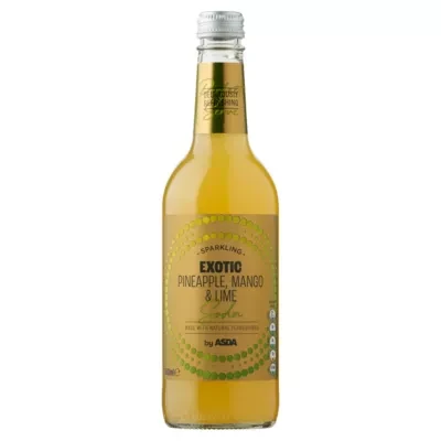 ASDA Sparkling Exotic Pineapple, Mango & Lime Soda 500ml