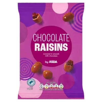ASDA Chocolate Raisins 150g