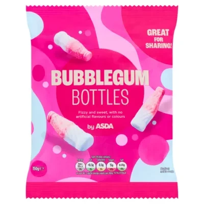 ASDA Bubblegum Bottles 150g