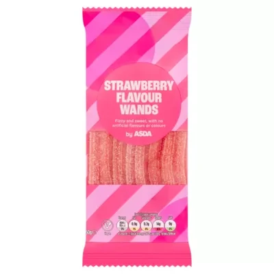 ASDA Strawberry Flavour Wands 50g