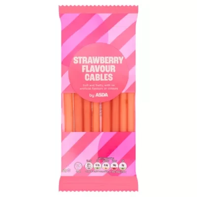 ASDA Strawberry Flavour Cables 50g