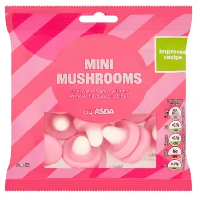 ASDA Mini Mushrooms 50g