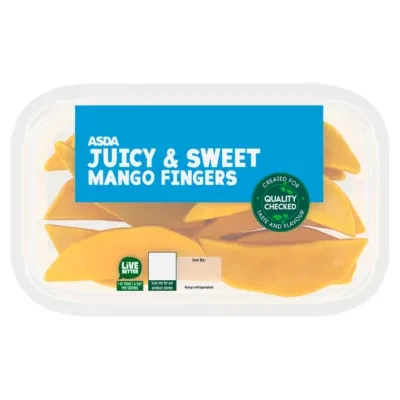 ASDA Juicy & Sweet Mango Fingers 420g