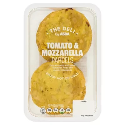 ASDA The Deli Tomato & Mozzarella Parcels 108g