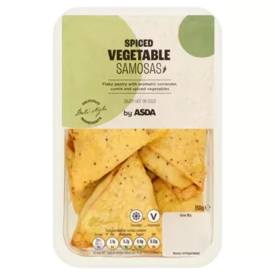 ASDA Spiced Vegetable Samosas 150g