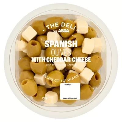 ASDA The Deli by  Spanish Olives with Cheddar Cheese 150g