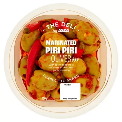 ASDA The Deli Marinated Piri Piri Olives 150g