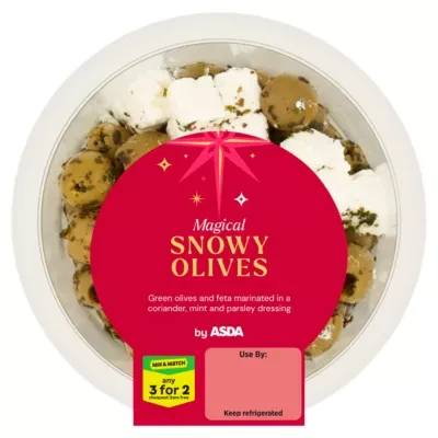 ASDA Magical Snowy Olives 220g
