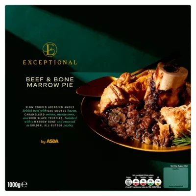 Exceptional by ASDA Beef & Bone Marrow Pie 1000g