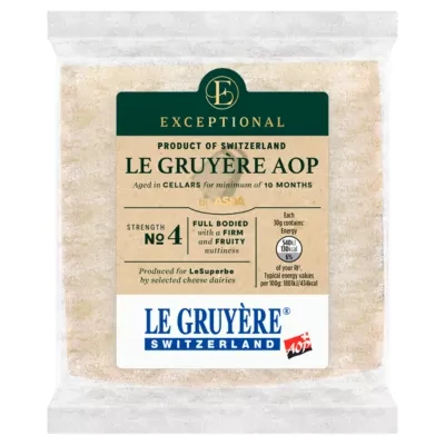 Exceptional by ASDA Exceptional Le Gruyère AOP 170g