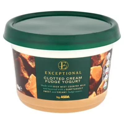 Exceptional by ASDA Exceptional Clotted Cream Fudge Yogurt 450g