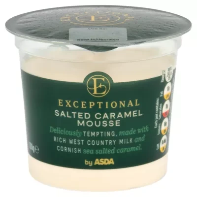 Exceptional by ASDA Exceptional Salted Caramel Mousse 100g