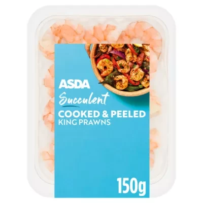ASDA Cooked & Peeled King Prawns 150g