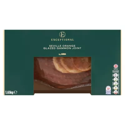 Exceptional by ASDA Exceptional Seville Orange Glazed Gammon Joint 1.65kg