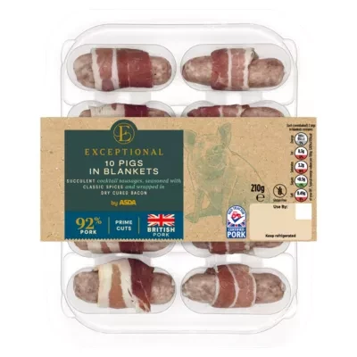 Exceptional by ASDA Exceptional by  10 Pigs in Blankets 210g