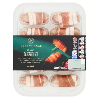 Exceptional by ASDA Exceptional by  10 British Pigs in Blankets 210g