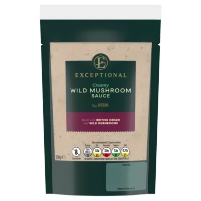 Exceptional by ASDA Exceptional Creamy Wild Mushroom Sauce 150g