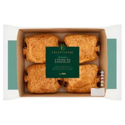 Exceptional by ASDA Exceptional by  4 All-Butter Pains Au Chocolat