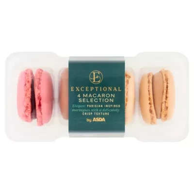 Exceptional by ASDA Exceptional 4 Macaron Selection 44g