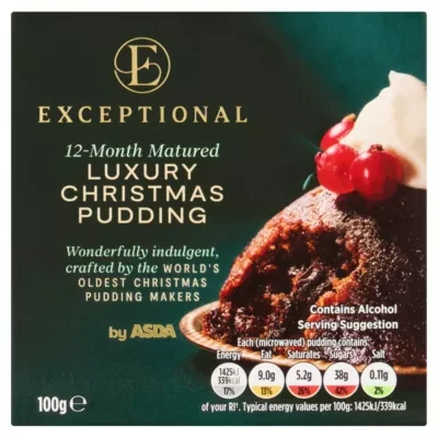 Exceptional by ASDA Exceptional Luxury Christmas Pudding 100g