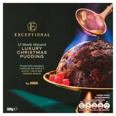Exceptional by ASDA Exceptional Luxury Christmas Pudding 800g