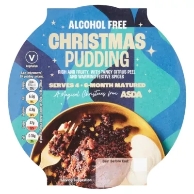 ASDA Alcohol Free Christmas Pudding 400g