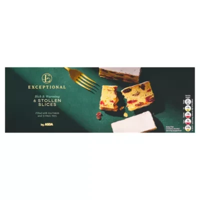 Exceptional by ASDA Exceptional 6 Stollen Slices