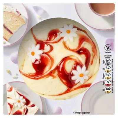 ASDA Strawberry and Cream Flavour Cake