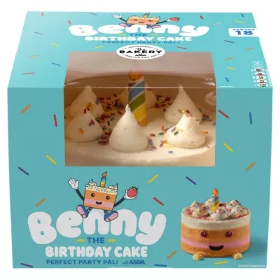 ASDA The Bakery at  Benny the Birthday Cake