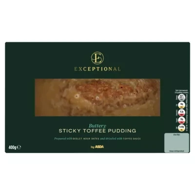 Exceptional by ASDA Exceptional Buttery Sticky Toffee Pudding 400g