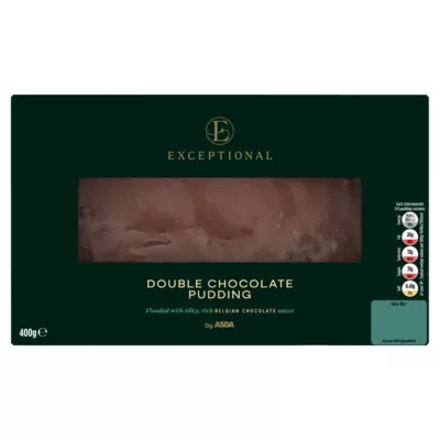 Exceptional by ASDA Exceptional Double Chocolate Pudding 400g