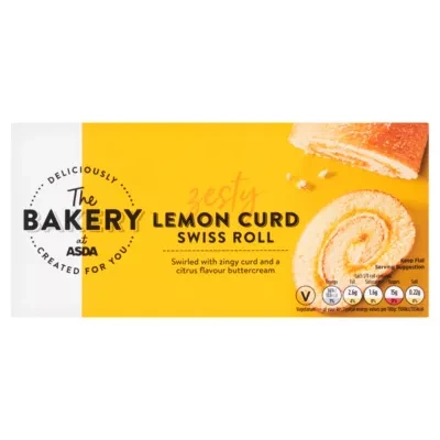 ASDA The Bakery The Bakery Lemon Curd Swiss Roll