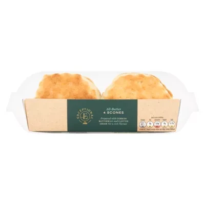Exceptional by ASDA Exceptional 4 All-Butter Scones