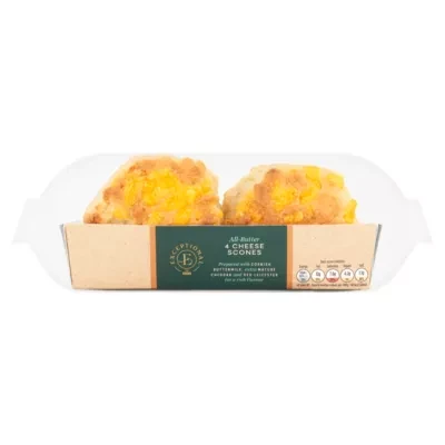 Exceptional by ASDA Exceptional 4 All-Butter Cheese Scones
